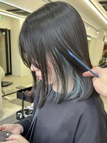 ソソ(soso)&nbsp;【soso 伊勢田】イヤリング×ペールブルー【横浜/ブリーチ】