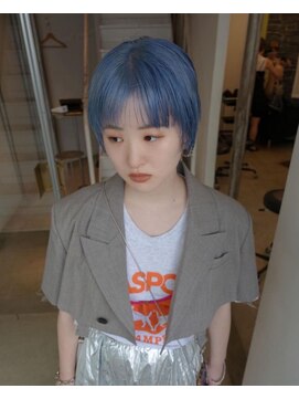 シキ 渋谷(siki) ハイトーン/ブリーチ/レイヤーカット/シアーカラー/渋谷/原宿