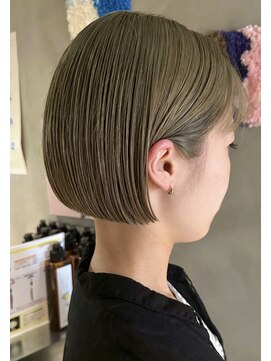 ハウ 心斎橋(how) ミニボブショートショートヘア小顔大人可愛い20代30代40代50代