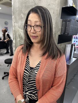 キング 高槻(K!ng) 縮毛矯正髪質改善ハイライトレイヤーカット高槻美容室エクステ