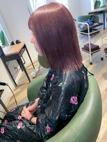 ヘアースパリゾート リアン 燕三条店(Lien)&nbsp;ピンクアッシュ_ブリーチ_