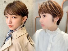 骨格矯正カットで「丸顔・エラ張り・面長」どんな顔型でも「ショートが１番小顔に見える」[ショート/大宮]