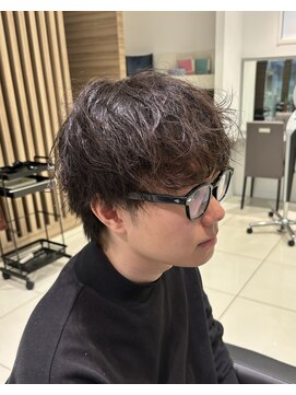 アッシュ 稲田堤店(Ash) シャドウパーマ×マッシュ
