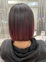 ジエクト ヴィシア(The Ect VIXIA) ボルドー/チェリーレット/ボブ/デザインカラー