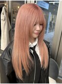 韓国へア/レイヤー/顔周り/ボブ/透明感カラー