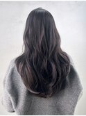 美髪韓国ヘア顔周りレイヤーロング_ba540092