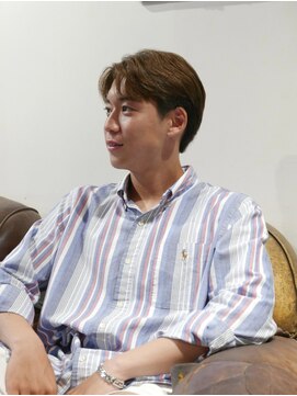 ラベル 渋谷(LAVEL) センターパート/ナチュラルブラウン