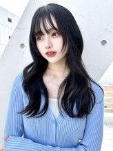 スリー 横浜(THREE) 横浜/横浜駅/学割U24/前髪カット/顔周りカット/インナーカラー