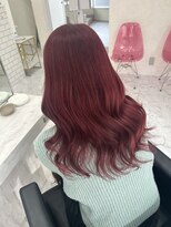 ミニョン(mignon)&nbsp;韓国/ダブルカラー/ブリーチ/ピンク/学割U24/新越谷/南越谷/草加