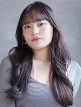 ワン 川崎(ONE) オリーブベージュ/ウェットヘア /レイヤーカット /川崎