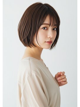 マイン(mine) #藤枝　で叶う　水素髪質整形ショート！