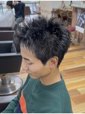 スパイキーショート/メンズショート/メンズ短髪