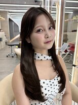 ロンドホットリップ 立川(Lond hot lip)&nbsp;チャコールグレー/ココアグレージュ/ミディアムレイヤーカット