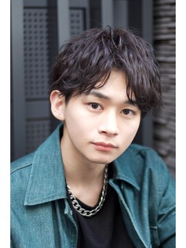 ヴェイン 渋谷(vain) 渋谷メンズ美容室ウルフ波巻きメンズパーマ垢抜けk