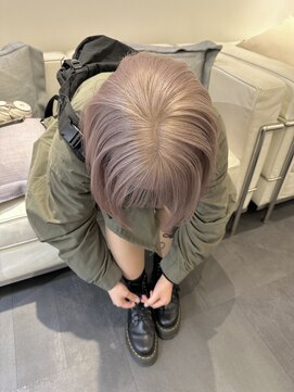 melt.tokyo【メルトトウキョウ】【4月中旬NEW OPEN(予定)】 インナーカラー/トリートメント/デザインカラー/ペールピンク
