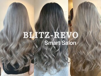 ブリッツ レボ(BLITZ-REVO)の写真/<ハイトーンカラー特化>ケアブリーチ×バレイヤージュ&ダブルカラー[柏駅/ハイライト/白髪ぼかし/髪質改善]