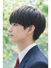 「学生限定」メンズカット×シャンプー×眉カット￥3500#メンズ#メンズパーマ