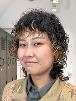 ナループロア ハチ(Nalu pu loa hachi)&nbsp;ウルフパーマ/ショートウルフ/ウェーブパーマ