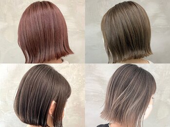 カリン 元住吉店(carin)の写真/【ケアカラー+カット+マイクロバブル￥7800】再現性の高いカット技術で,美フォルム小顔に魅せる◎元住吉駅