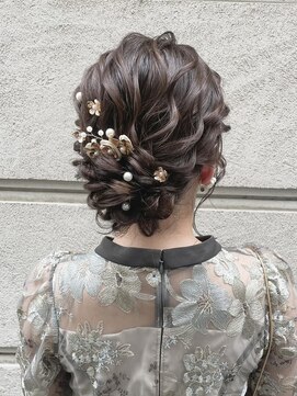 チャコ 新宿(CHACO) シニヨン[新宿/新宿駅/ヘアセット/ヘアメイク]