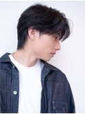 デザインカラー/レイヤーカット/ウェットヘア/オリーブベージュ