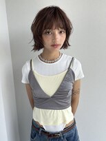 ラパンセ ブルー(LA PENSEE BLEU)&nbsp;顔まわりレイヤー　シャギーbob