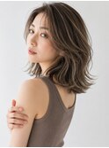 白髪ぼかしカラー/脱白髪染め/グレイカラー/大人女性