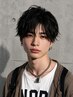 『パーマ落とし』メンズカット+ストレートパーマ