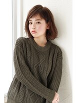 アンアミ オモテサンドウ(Un ami omotesando) 【Un ami】大人なカジュアルボブ　津村佳奈