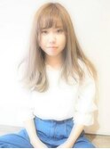ハイカラー愛されロングスタイル