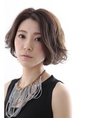 大人のナチュラルボブ