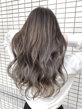 リーフェ バイアルティナ(Rife by artina) バレイヤージュ×シルバーグレージュ_3【Rife海老名】