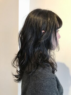 ミケイ(mikei) ロンググラデーション×弱酸性デジタルパーマ