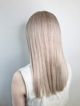 チェレ ロッソ 金剛店(Chere rosso) ホワイトベージュグラデーションカラー×ホワイトブロンド