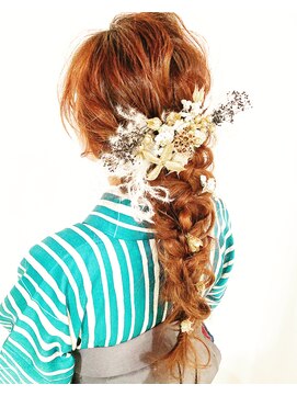 パズードコー(PSSD-CO.+5) ゴールドドライフラワー編みおろし