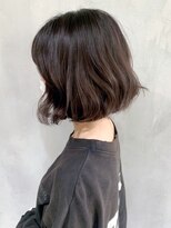 アイティーバイアルバム 八王子店(IT by ALBUM) ゆる巻きボブ_ラベンダーカラーくびれミディ_ba321472