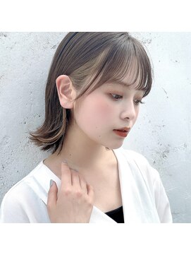 プリマ アンジュ 中目黒店(PRIMA ange) 外はねボブ×透明感アッシュ　PRIMA ange 中目黒