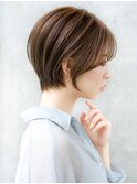 前髪あり大人ショートボブ20代30代40代【AIN.表参道】川原大地