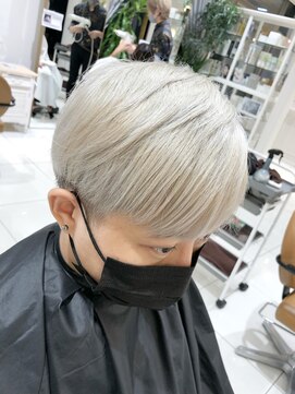 ルクール ヘアー プレジー(Le Coeur HAIR Plaisir) メンズスタイル★ホワイト