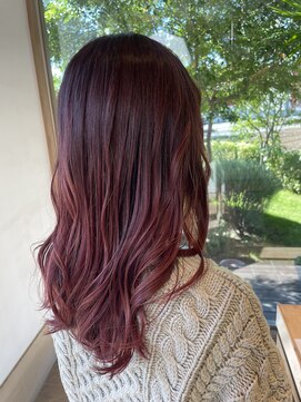 シャンプー 本庄店(SHAMPOO) ピンクバレイヤージュ