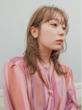 ジーテ 渋谷(gite) 顔周りレイヤー/ウルフカット/渋谷/髪質改善