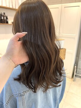 センスヘア(SENSE Hair) 明るめマットブラウンカラー!