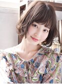 大人可愛い小顔美髪ツヤ髪ヘルシースタイルショコラアッシュA5