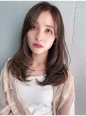 ハイライト☆ベージュカラー☆レイヤースタイル