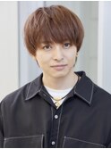 【銀座　アンフィニー】サラサラマッシュ×ストレートナチュラル