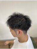 スパイキーパーマ