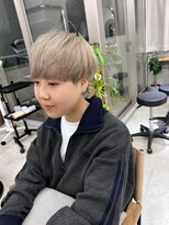 サンド 鹿児島中央(sand)&nbsp;黒髪/グレーベージュ/レイヤーロング/前髪パーマ[鹿児島駅]