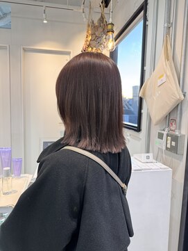 ロカ 表参道(loka) ローズブラウン/ブリーチ[表参道/ブリーチ/ハイライト]Mai