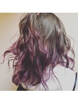 アオアクア バイ グルグル 小岩店(ao akua by GULGUL)&nbsp;ピンクベージュ 【ディープピンク×グラデーション】小岩