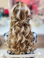 ハナココ 水戸店(hana Coco) ハーフアップ